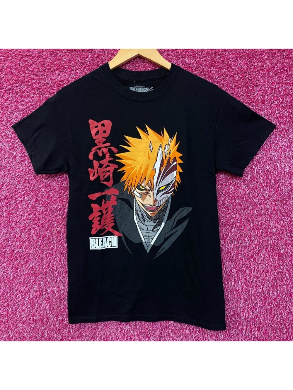Bleach Hollow Mask Ichigo Kurosaki Anime T-Shirt Small